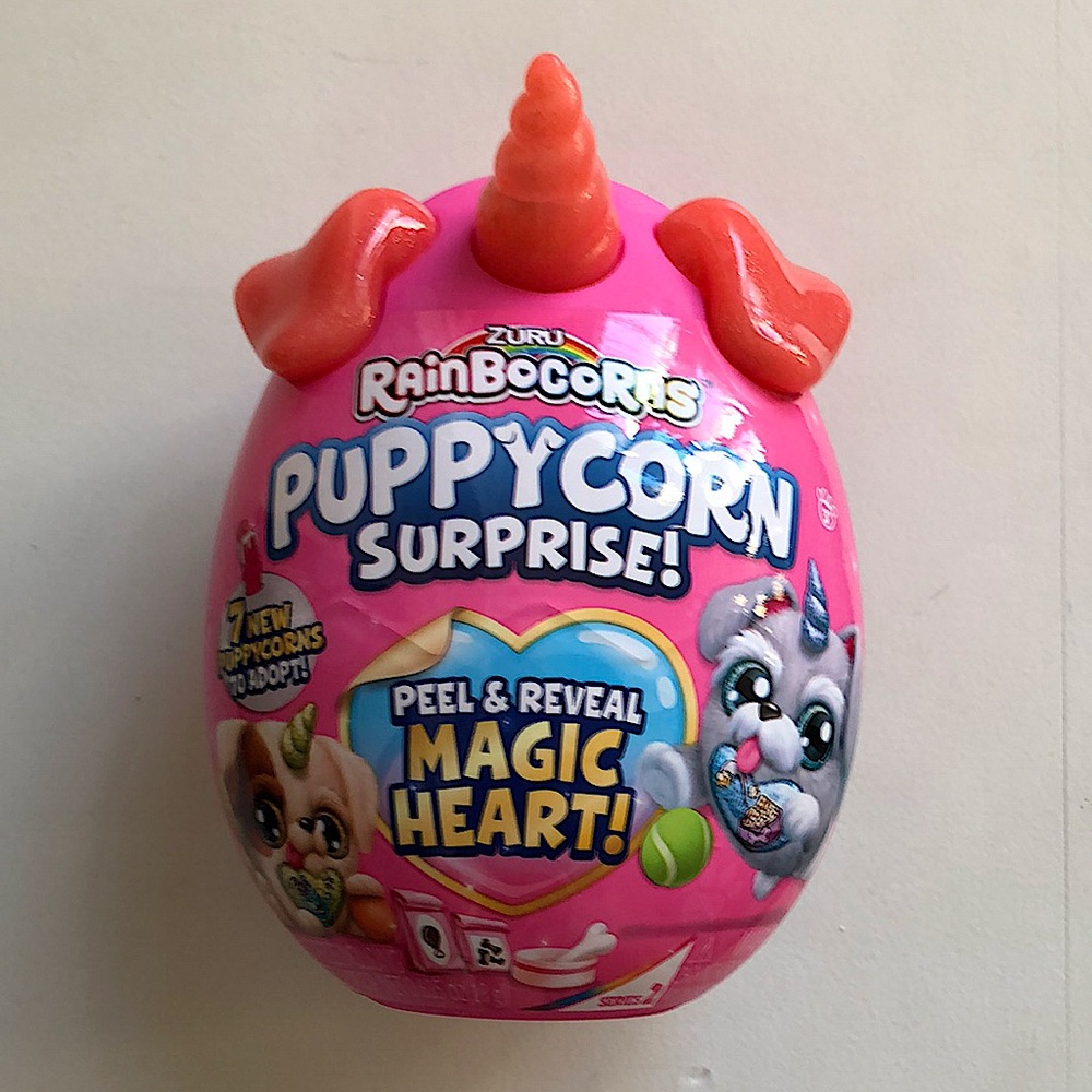 Zuru Rainbocorns Peel & Reveal Magic Heart Series 2 Puppycorn Surprise (Orange)